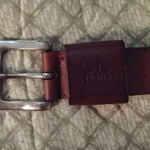 Calvin Klein leather belt
